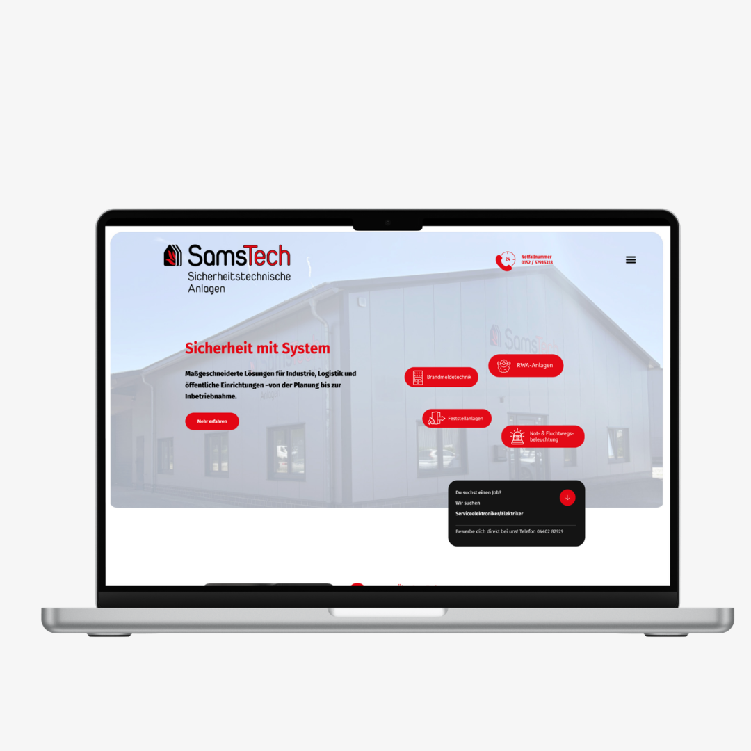 Samstech_website_kuhl_reklame_kuhlgemacht